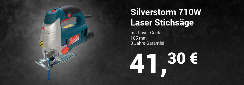 Silverstorm Laser Stichsäge