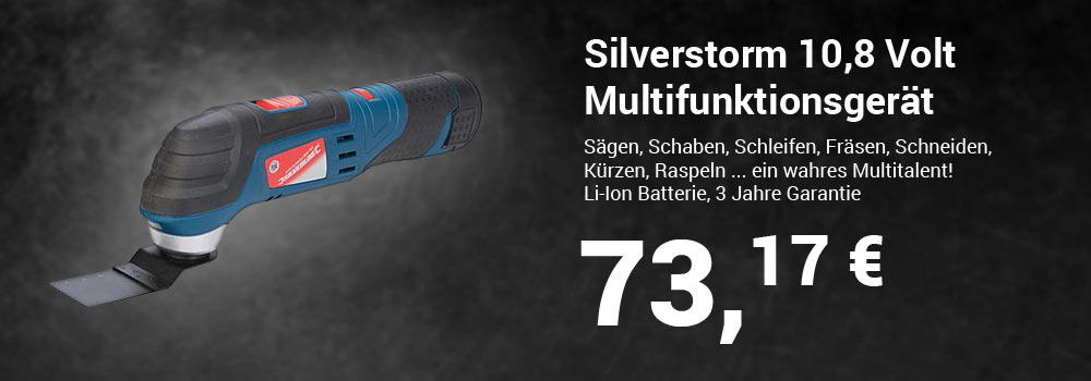 Silverstorm 10,8 Volt Multifunktionsgerät